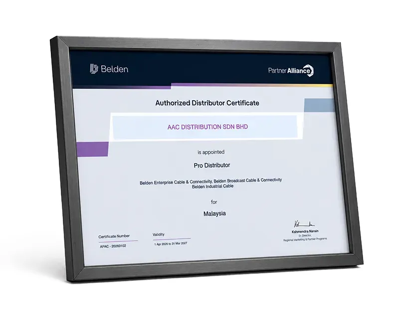 Belden Authorized Pro Distributor 2026